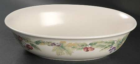Jamberry 11" Oval Vegetable Bowl