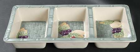 Jamberry 3 Part Rectangular Divided Server