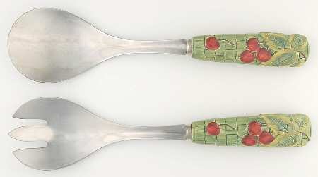 Jamberry (2 Piece) Salad Set with Stainless Bowl