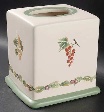Jamberry Square Tissue Box Cover