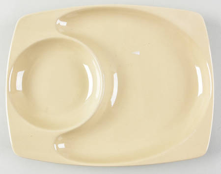 Cappuccino 11" Rectangular Snack Tray