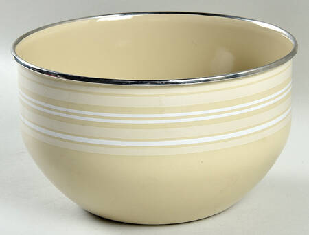 Cappuccino 7 3/4" Metal Bowl