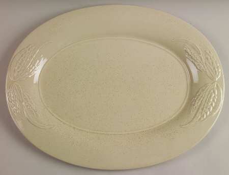 Cappuccino 18" Oval Serving Platter