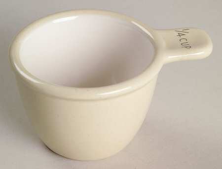 Cappuccino 1/4 Cup Measuring Cup