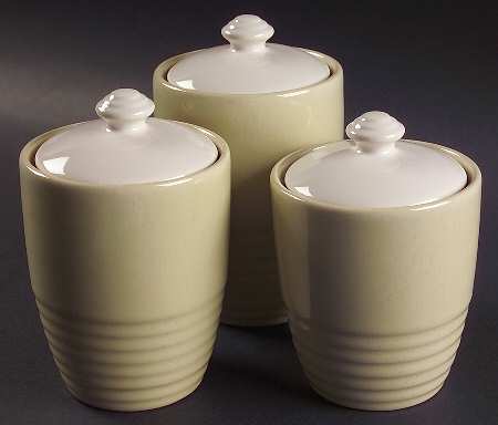 Cappuccino Canister - Set of 3 (4" + 2 Sizes of 5")