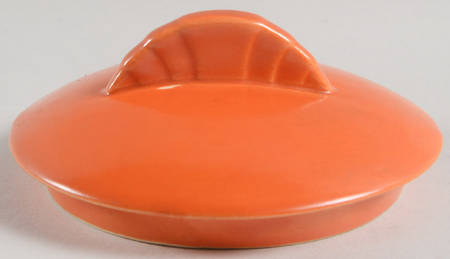 Caliente Tangerine Red (Shell Crest) Lid for Teapot