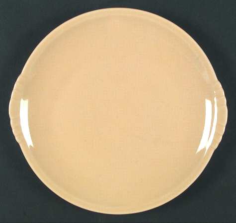 Caliente Lemon Yellow (Shell Crest) Dinner Plate