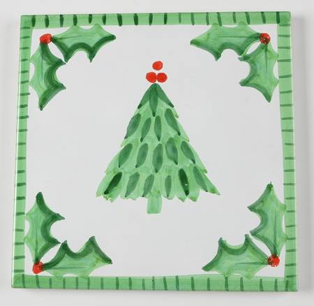 Holly Jolly Trivet