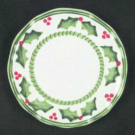 Holly Jolly Salad Plate