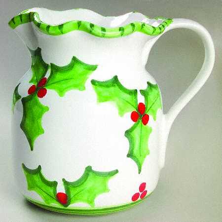 Holly Jolly 56 Oz Pitcher
