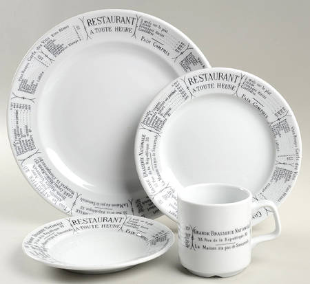 Brasserie 4 Piece Place Setting