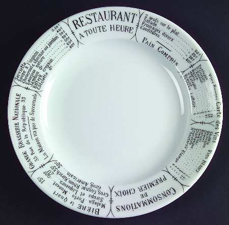 Brasserie Salad Plate by Pillivuyt