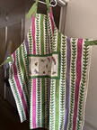 Botanic Garden Butterflies Cloth Kitchen Apron