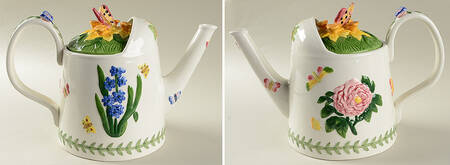 Botanic Garden Countertop Collection Figural Teapot & Lid