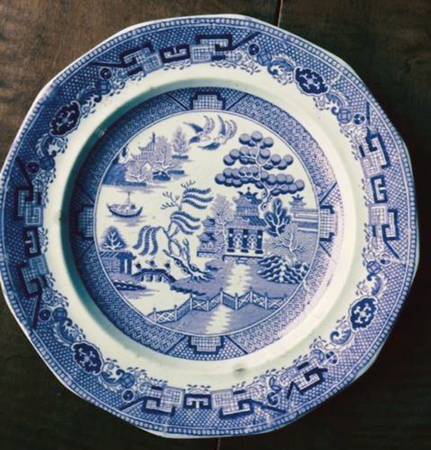 Willow Blue Salad Plate