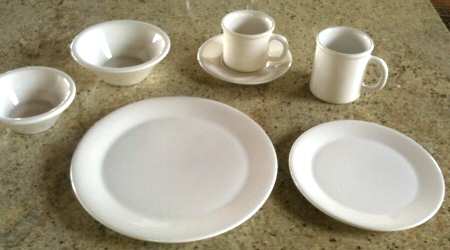 PFA35 Flat Cup & Saucer Set