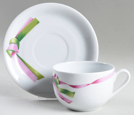 PJC2 Flat Cup & Saucer Set
