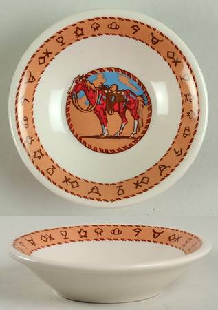 Cow Camp Fruit/Dessert (Sauce) Bowl