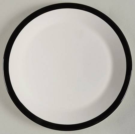 Black Band Salad Plate
