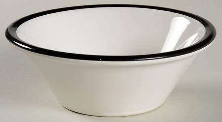 Black Band Coupe Cereal Bowl