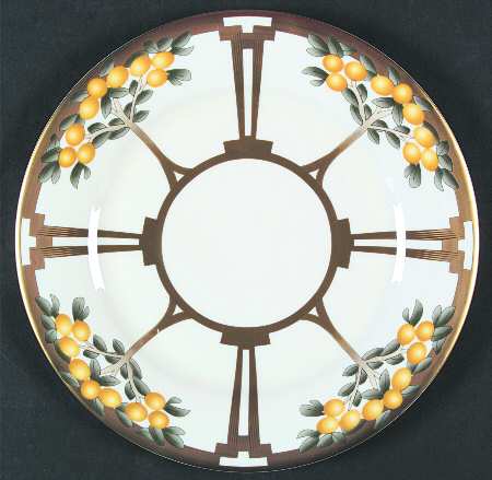 Lemon Tree Accent Salad Plate