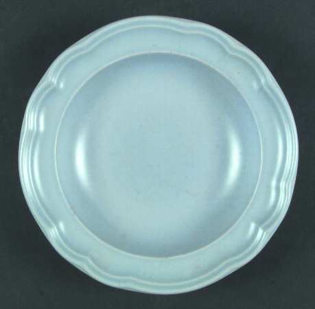 Color Medley Blue Matte Large Rim Soup Bowl