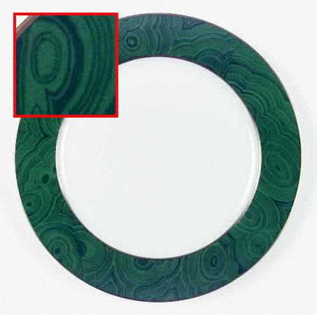 Malachite Service Plate (Charger)