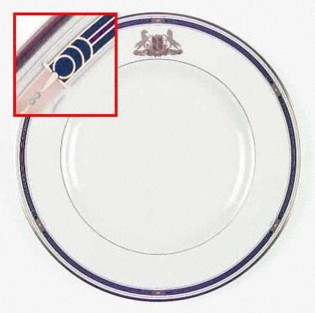 Arlington International Racecourse, Ltd. Dinner Plate
