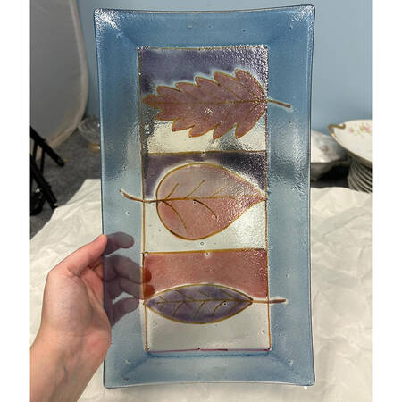 Dusk 13" Rectangular Glassware Platter