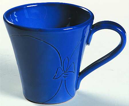 Etchings Indigo Mug