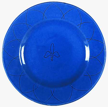 Etchings Indigo Salad Plate