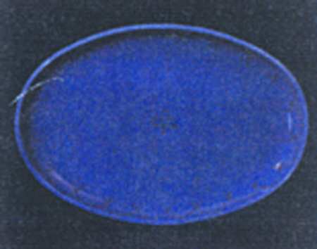 Etchings Indigo 18" Oval Serving Platter