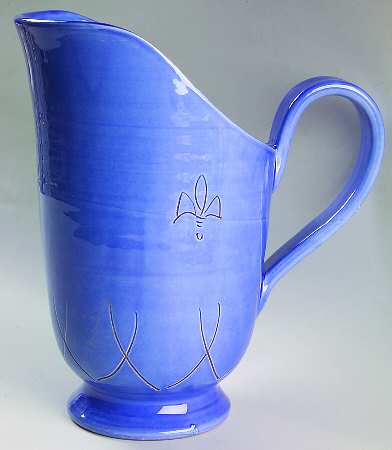 Etchings Indigo 40 Oz Pitcher