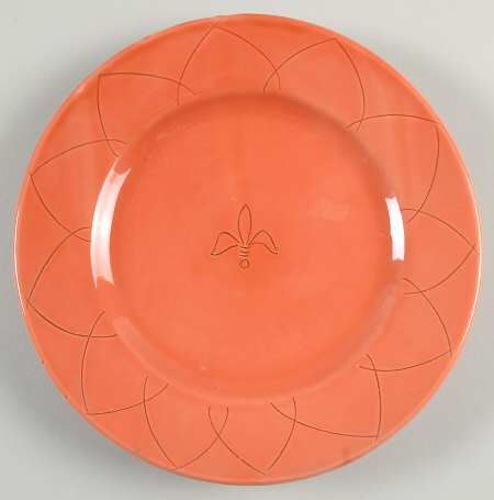 Etchings Terra Cotta Salad Plate