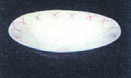 Etchings Vanilla 10" Round Vegetable Bowl