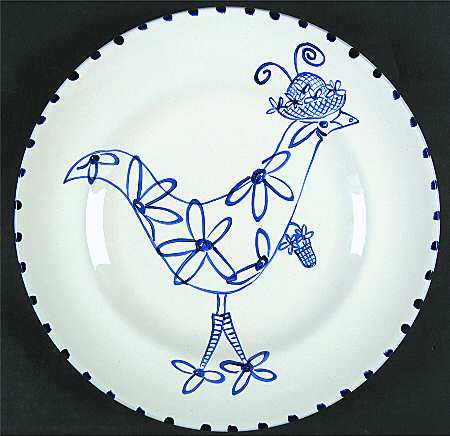 Four Sisters Dinner Plate