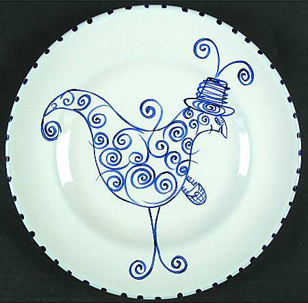 Four Sisters Dinner Plate