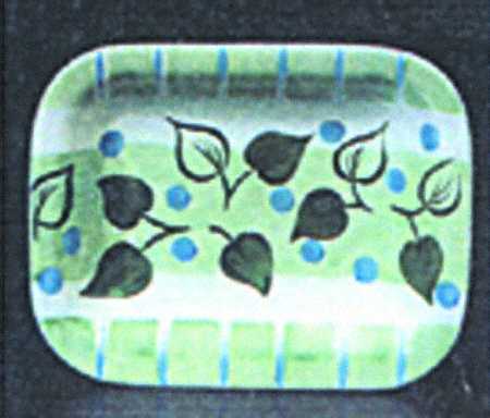 White Point Garden 11" Rectangular Vegetable Bowl