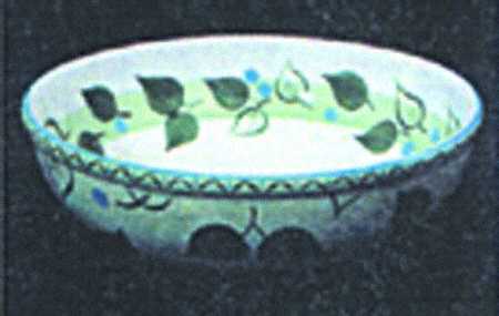 White Point Garden 14" Large Salad Serving Bowl