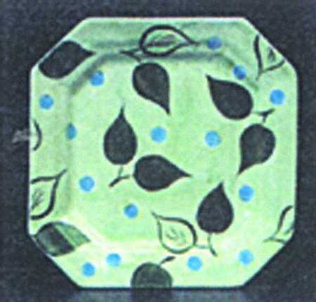 White Point Garden 11" Square Serving Platter