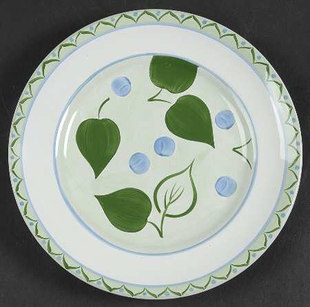 White Point Garden Leaf Salad Plate