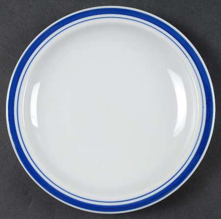 Club Blue Salad Plate