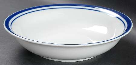 Club Blue Coupe Soup Bowl