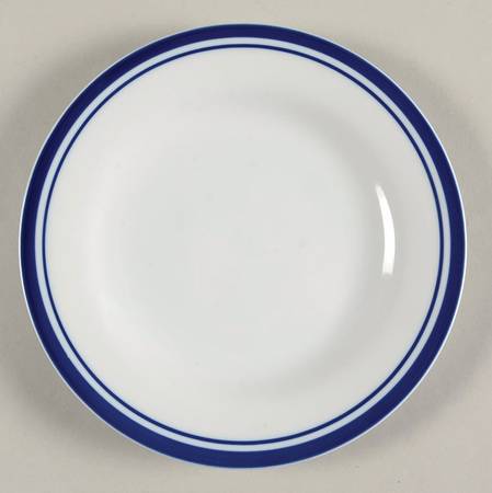 Club Blue Salad Plate