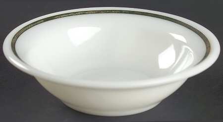 Emerald Band Rim Fruit/Dessert (Sauce) Bowl