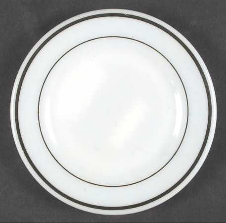 Emerald Band Bread & Butter Plate