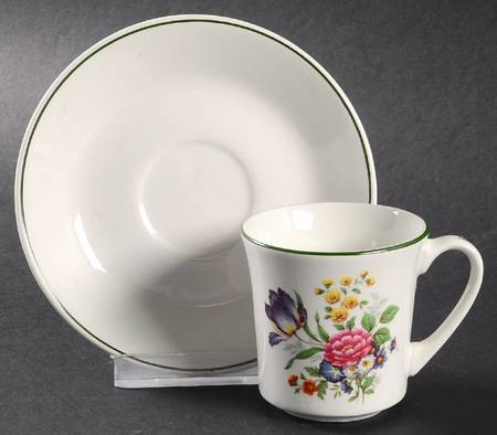 PNT8 Footed Demitasse Cup & Saucer Set