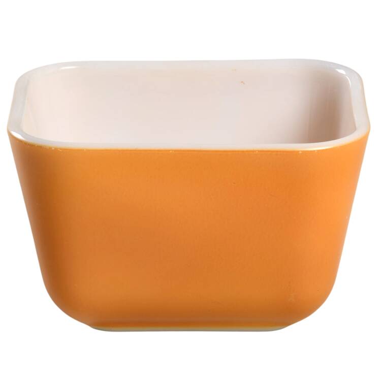 Orange Small Refrigerator Jar No Lid