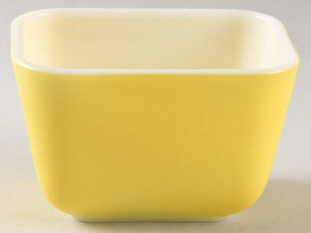 Yellow (Bright Yellow) Small Refrigerator Jar No Lid