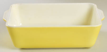 Yellow (Bright Yellow) Large Refrigerator Jar No Lid